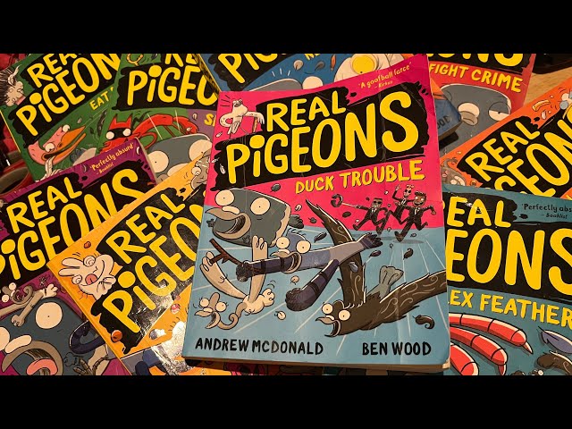 Real Pigeons #9 Duck Trouble – Book Review ! Graphic Novel for Young ...