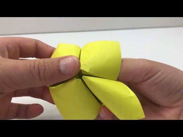 Paper Fortune Teller – Chatterbox –  Build