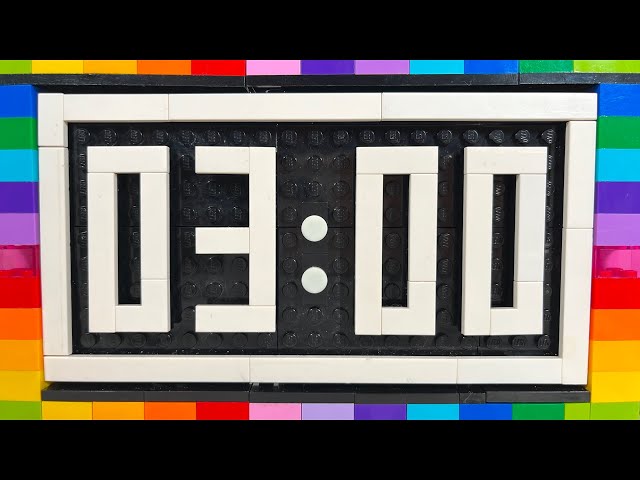 3 Minute Timer LEGO Countdown Clock