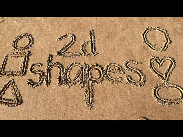 2D Shapes – How to Draw & Name in 3 minutes | Two Dimensional Shapes Maths Helper | Brain Break