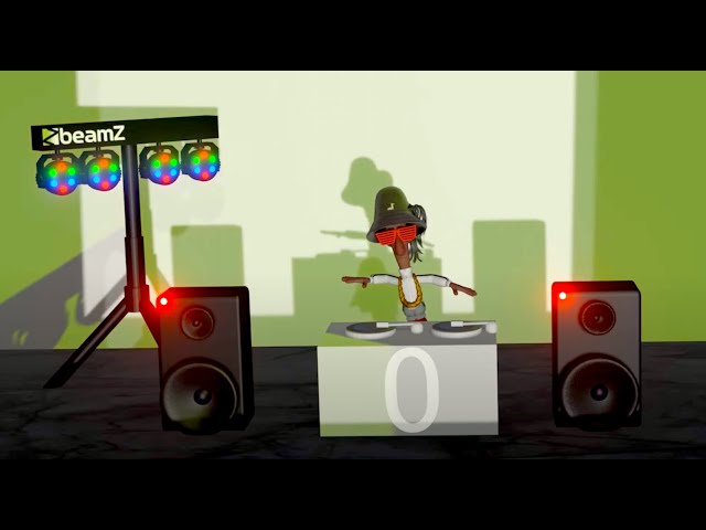 1 Minute Timer – DJ TickTock Jay mixes on Blender made deck in a 60 second Dance Brain Break | 1:00