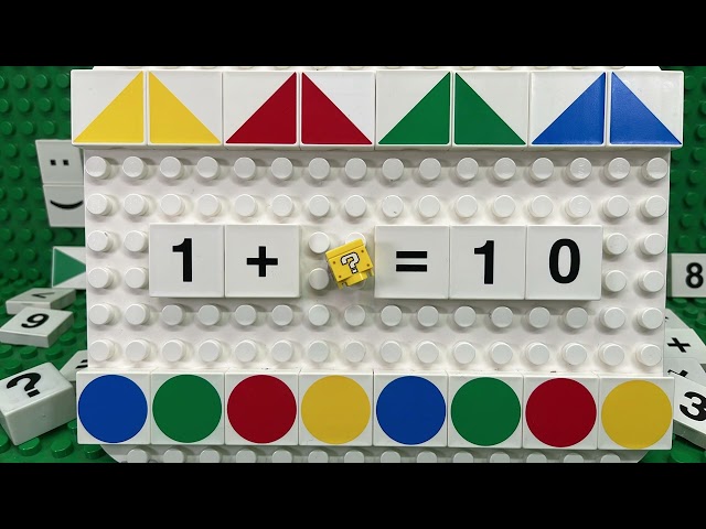 Mental Maths Number Bonds to 10 Quiz #1| 0-10 Addition | Homeschool | Learning with LEGO Blocks