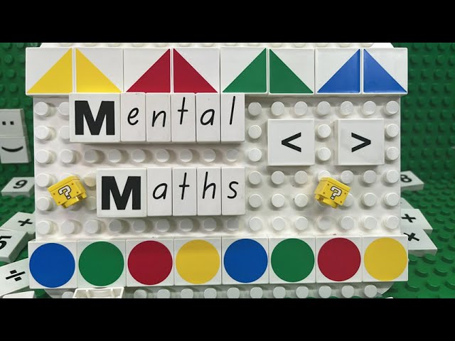 Mental Maths Quiz 1-100 Greater or Less Than | Alligator Chomp | LEGO Numbers | Homeschool Test