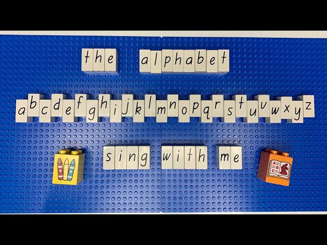 ABC Alphabet Song Background Sing Along – Duplo Letter Blocks