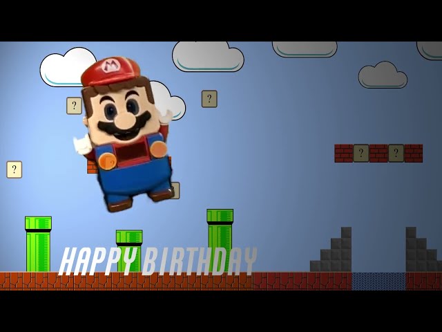 LEGO Super Mario Happy Birthday Song