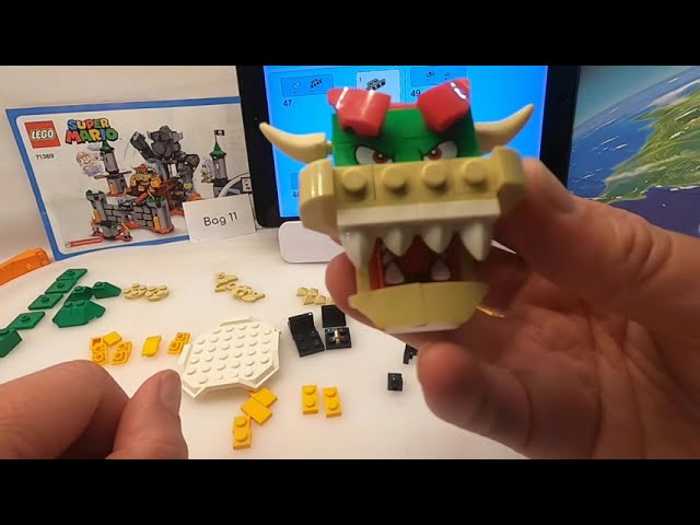 Full Build – LEGO Super Mario Bowser’s Castle Boss Battle Expansion Set 71369