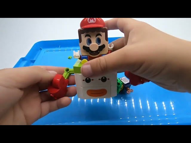 LEGO Super Mario Bowser Jr.’s Clown Car Expansion Set 71396 Build