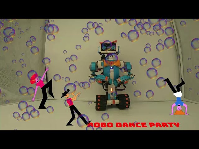 LEGO BOOST Vernie Robo dance party