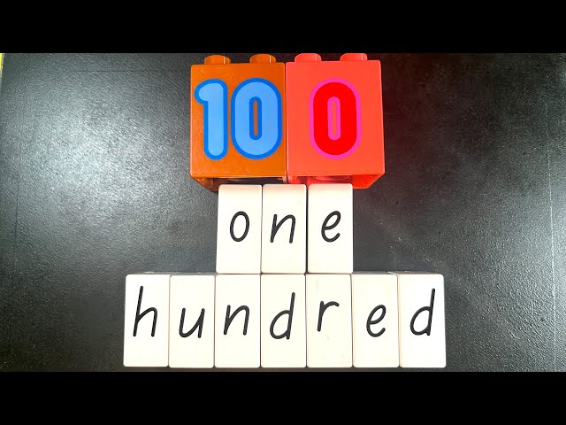 0 to 100 Duplo Number Blocks & Alphabet Block Number Names | Count 0-100 Brain Break 2 Minute Timer