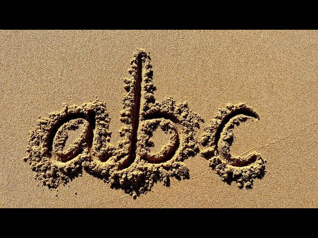 Learn A to Z Alphabet in 60 seconds | Watch the English Letters with Alphabet Names | Sand Drawing